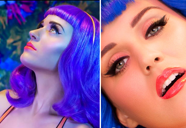4. Blue Hair and Makeup Ideas Inspired by Katy Perry - wide 9