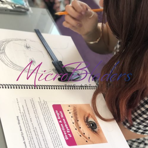 Microblading Certification Student Manual at MicroBladers Las Vegas